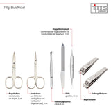 Nippes manikyrsett Vintage - 7 deler 