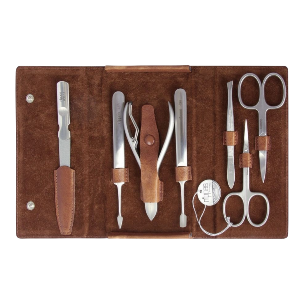 Nippes manikyrsett Whiskey - 7 deler 