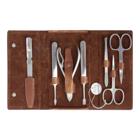 Nippes manikyrsett Whiskey - 7 deler 