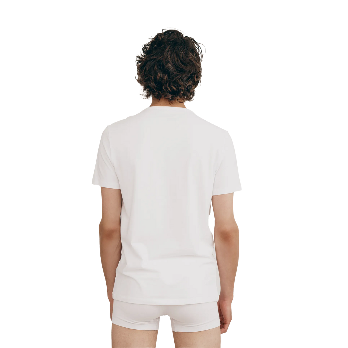 Organic Basics Cotton Stretch Slim t-skjorte 2-pakning