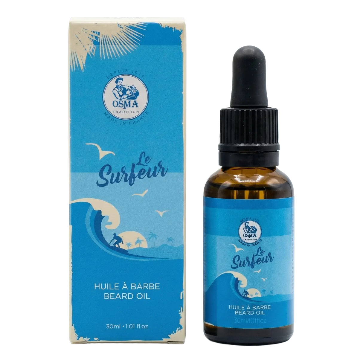 Osma Tradition Skjeggolje - Le Surfeur 