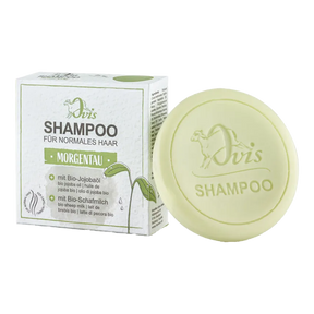 Ovis sjampo i fast form ny versjon Morgendugg 