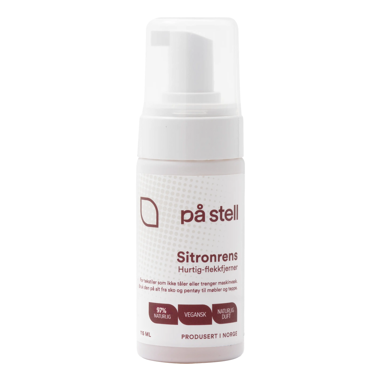 På Stell sitronrens hurtig-flekkfjerner 