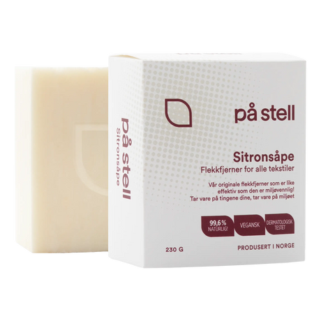 På Stell sitronsåpe flekkfjerner 