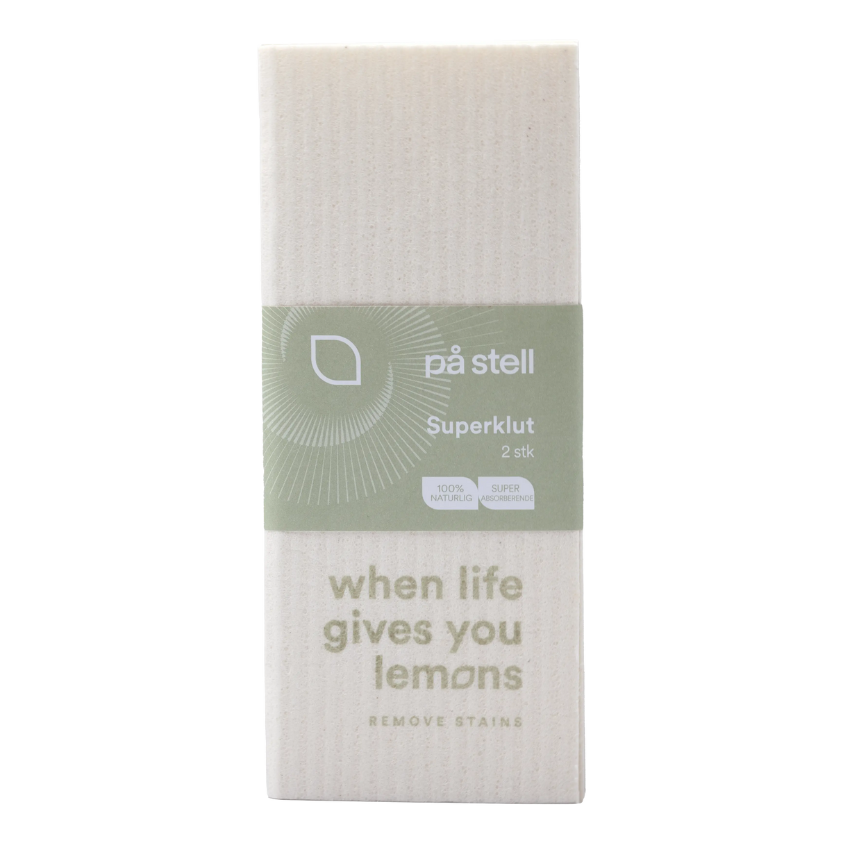 På Stell superklut 2-pk 