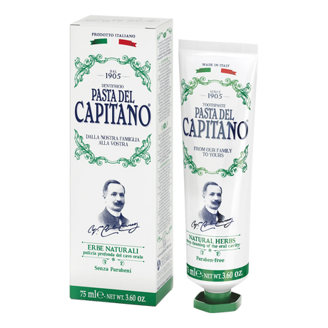 Pasta del Capitano 1905 Natural Herbs tannkrem 