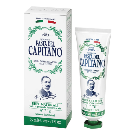 Pasta del Capitano 1905 Natural Herbs tannkrem 