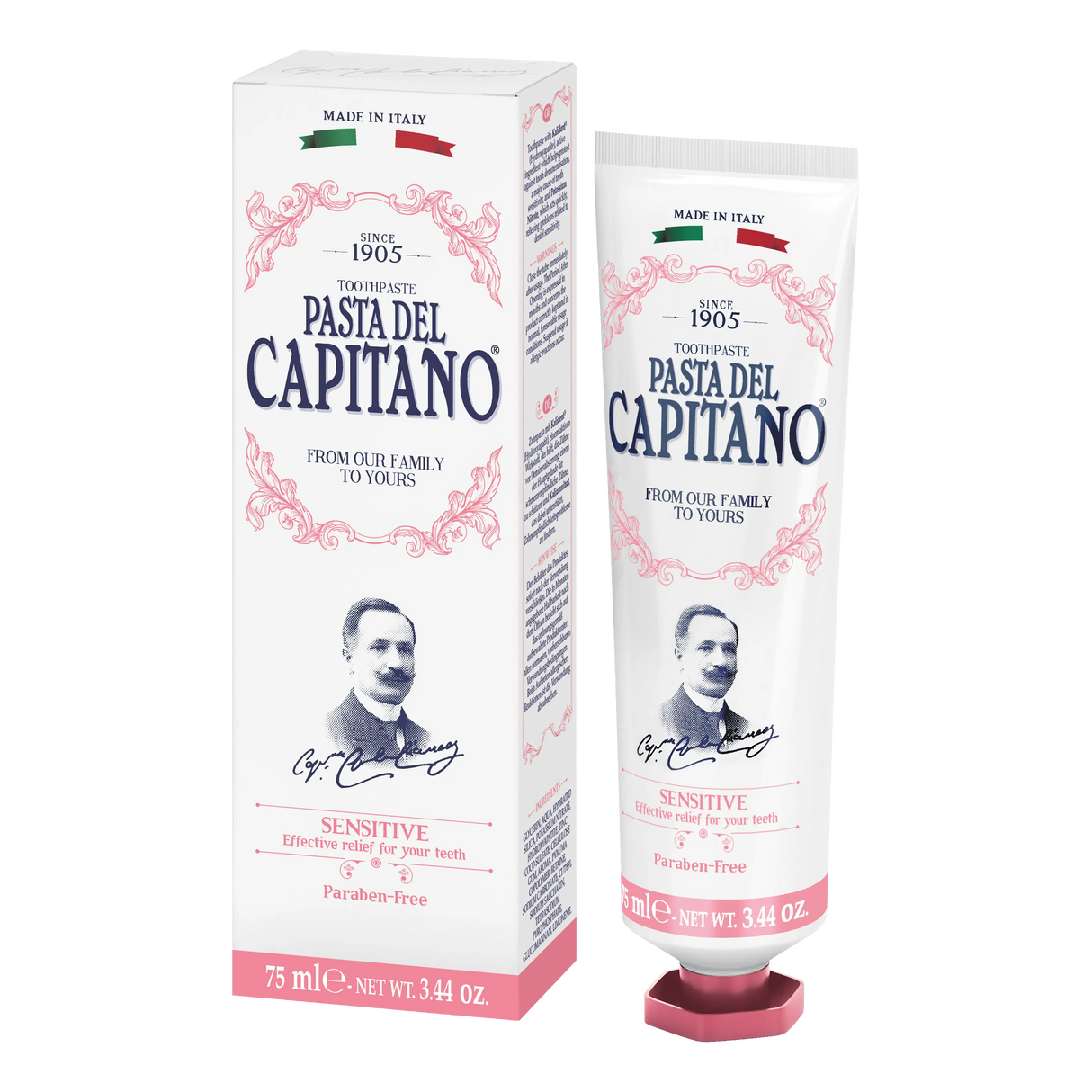 Pasta del Capitano 1905 Sensitive tannkrem 