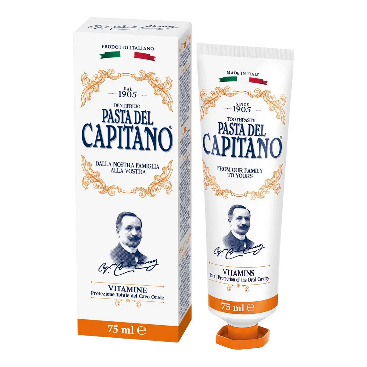 Pasta del Capitano 1905 Vitamins tannkrem 