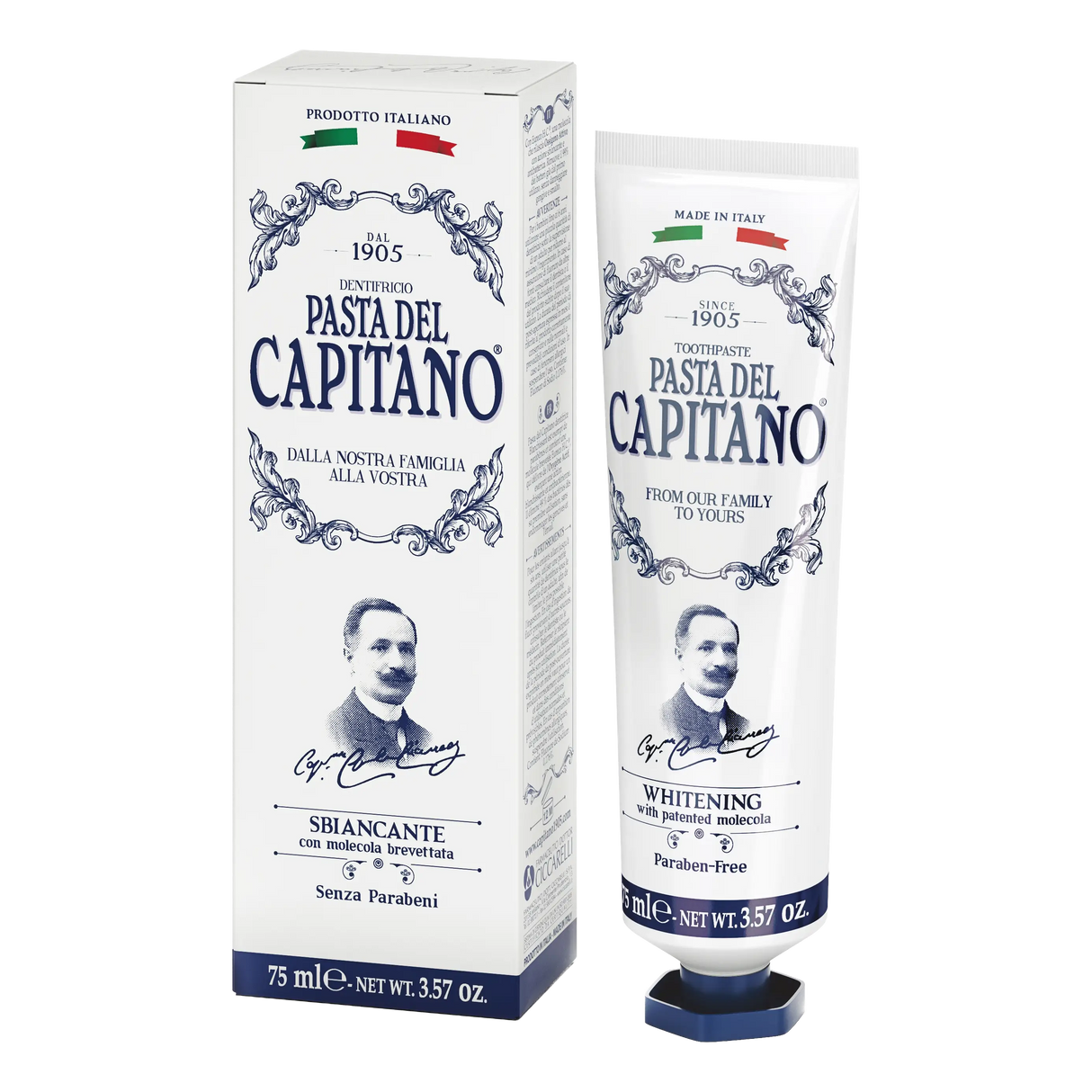 Pasta del Capitano 1905 Whitening tannkrem 