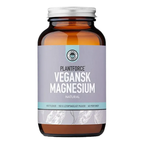 Plantforce Vegansk Magnesium Naturell 150g Pulver 
