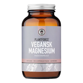 Plantforce Vegansk Magnesium Pasjonsfrukt 150g Pulver 