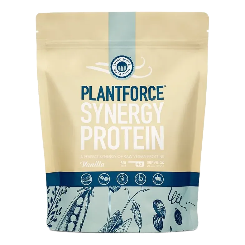 Plantforce Synergy Proteinpulver - Vanilje 