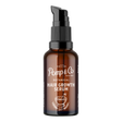 Pomp & Co. botanisk hårvekstserum i brun glassflaske med svart pumpe