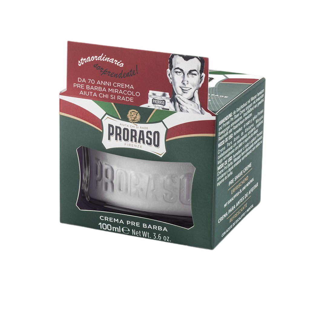 Proraso Pre-Shaving krem - Eukalyptus og mentol