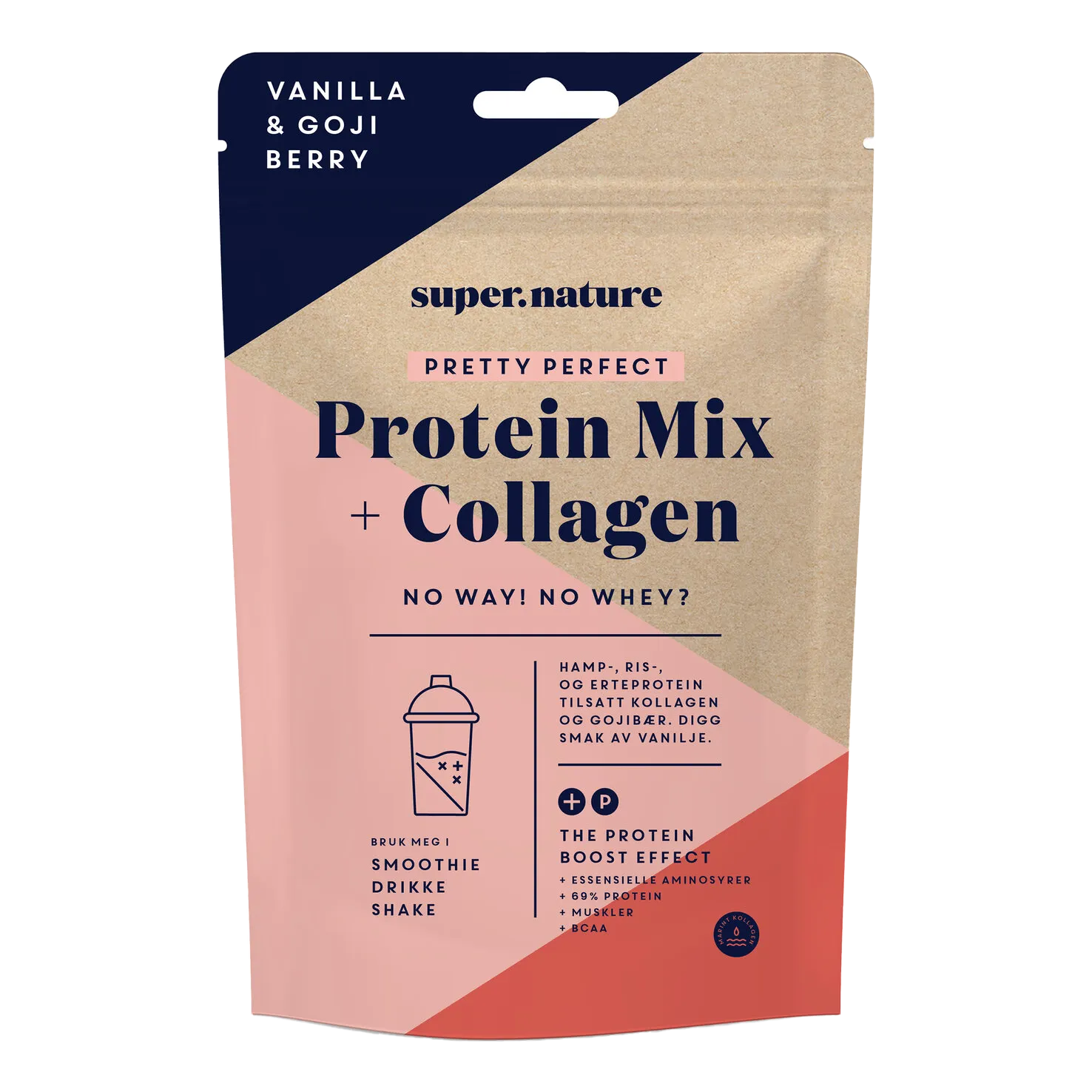 Supernature Pretty Perfect Protein Mix + Collagen 