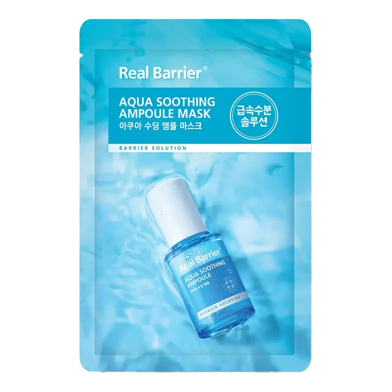 Real Barrier Aqua Soothing Ampoule Mask 