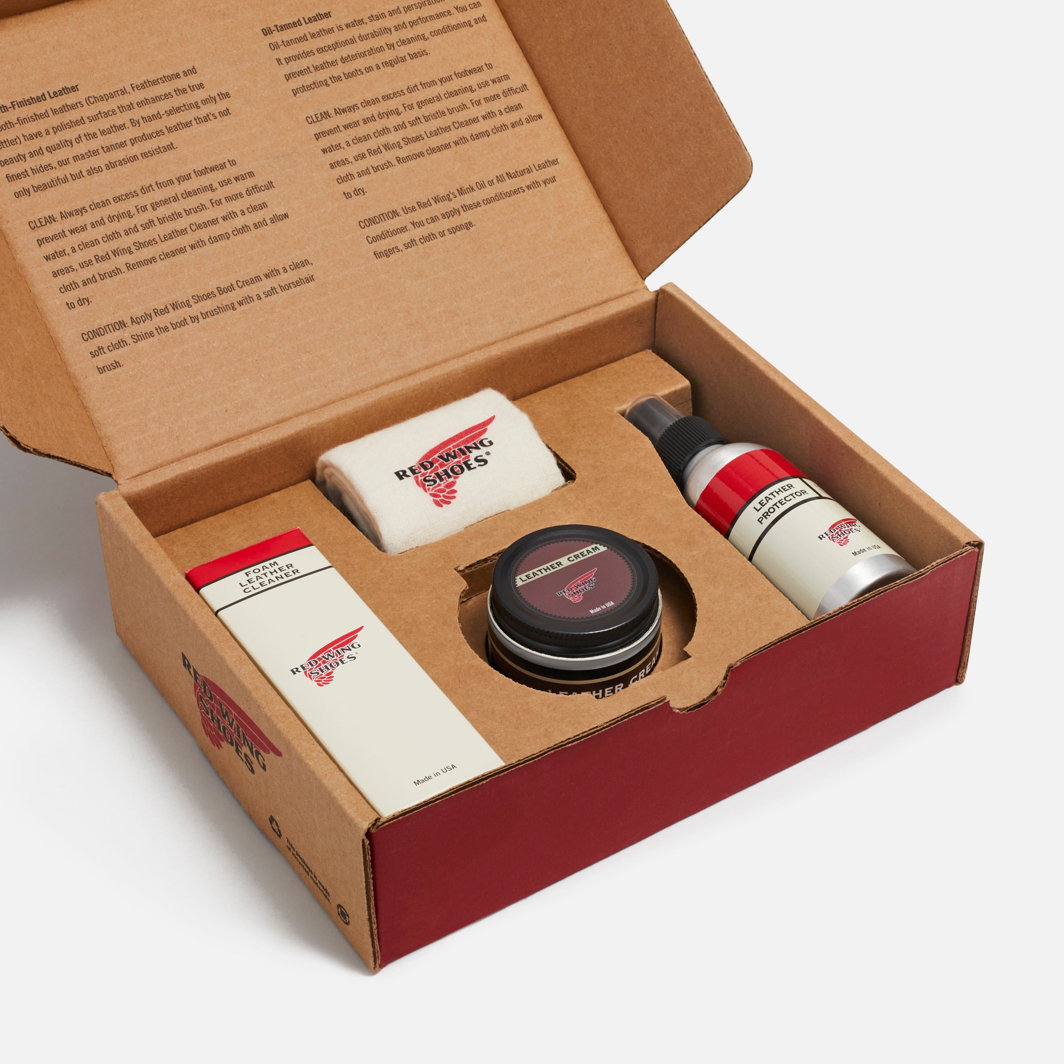 Red Wing Care Kit - Smooth Finish Leather 