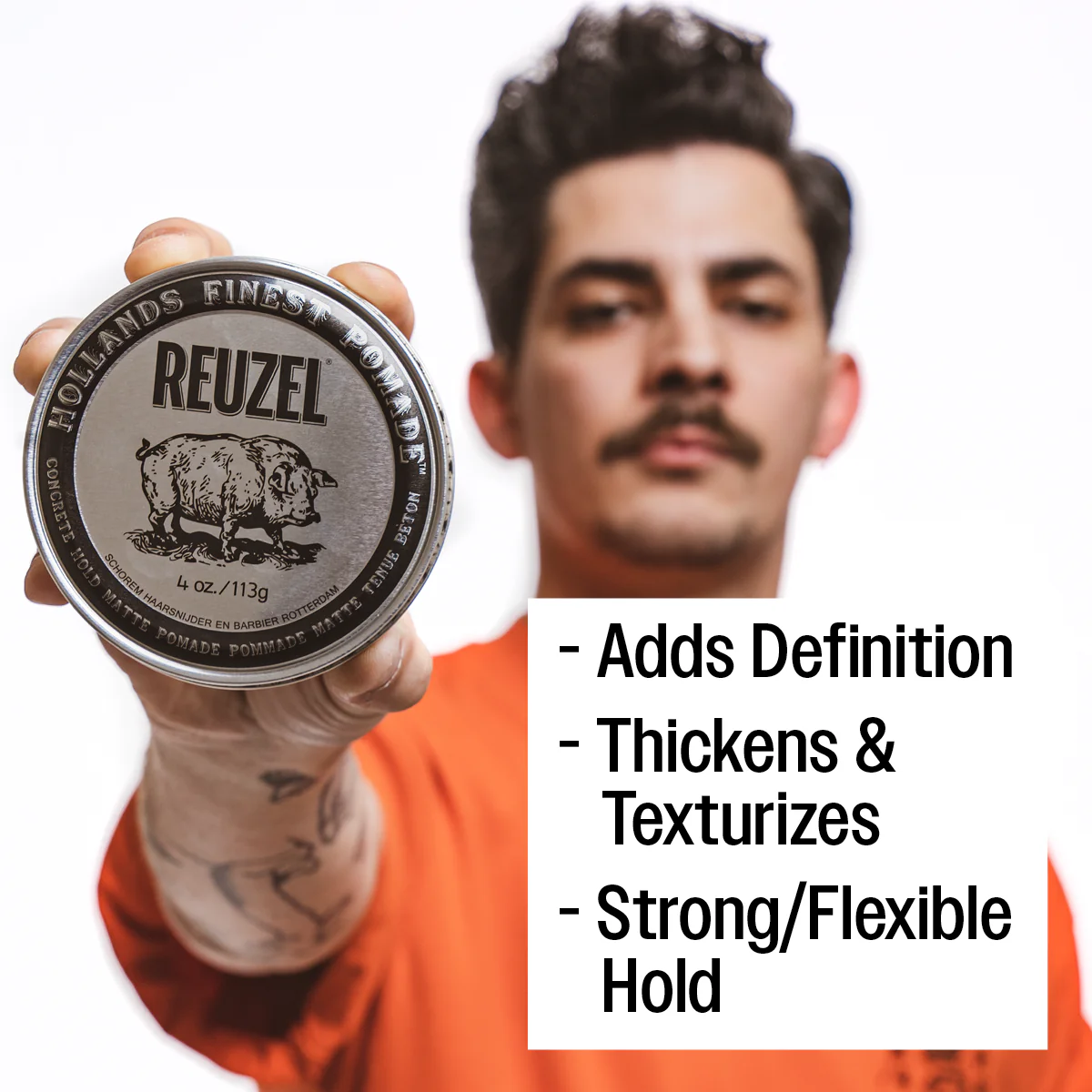 Reuzel Concrete Hold Matte Pomade 