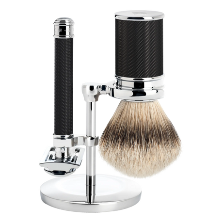 Startsett til tradisjonell barbering 