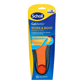 Scholl GelActiv Work & Boot innleggssåler L (40-46.5) 