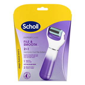 Scholl Purple Pedicure 2in1 elektronisk fotfil 