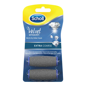 Scholl Velvet Smooth rullehode refill extra grov 2 stk 