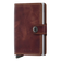 Secrid Miniwallet lommebok med kortholder Mørkebrun 