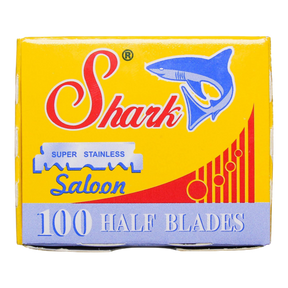Shark Super Stainless barberblader til shavette - 100-pakning