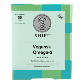 SHIFT Vegansk Omega-3 30 kapsler 