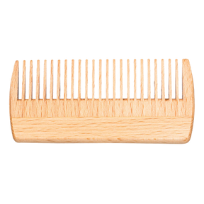 Skjeggkam med bøketreskaft