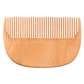 Skjeggkam med pæretreskaft