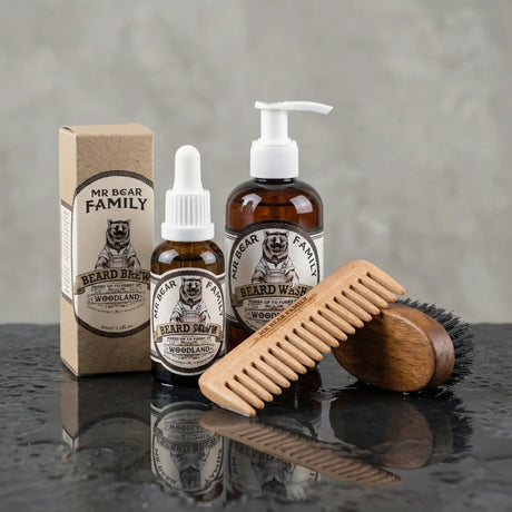 Skjeggsett - Mr Bear Family 