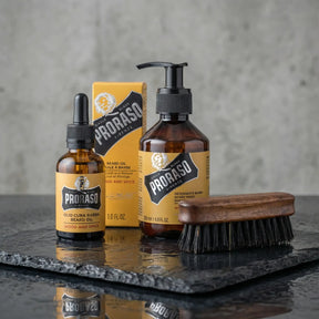 Skjeggsett - Proraso + liten børste 