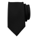 Slips av silke Sort 7 cm