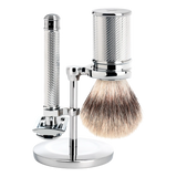 Startsett til tradisjonell barbering 