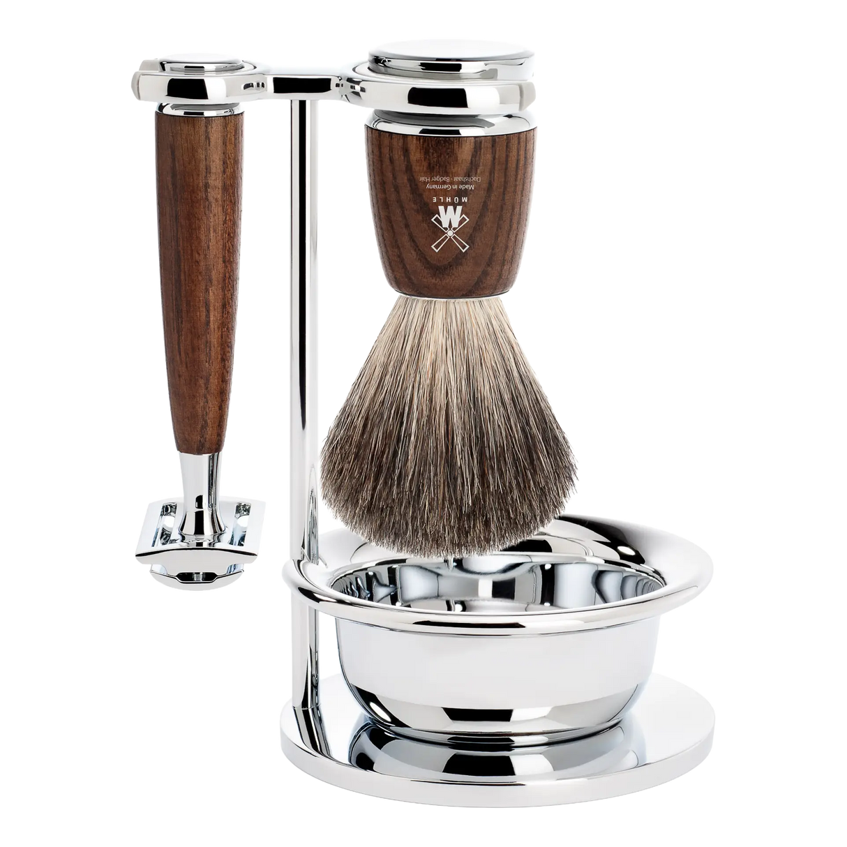 Startsett til tradisjonell barbering - Rytmo - 4 deler 