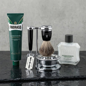 Startsett til tradisjonell barbering - Rytmo - 4 deler 