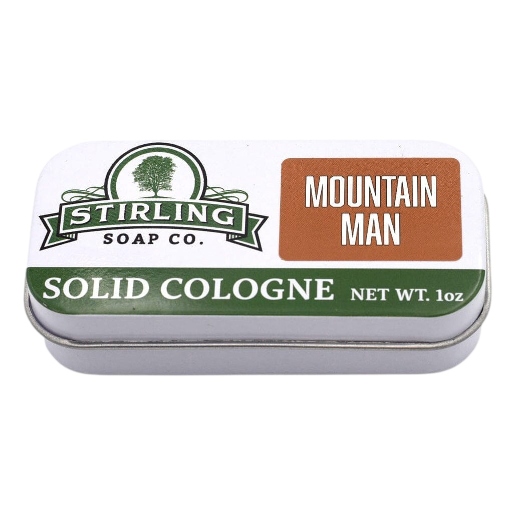 Stirling Soap Co. Solid Cologne Mountain Man