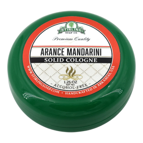 Stirling Soap Co. Solid Cologne - Arance Mandarini 