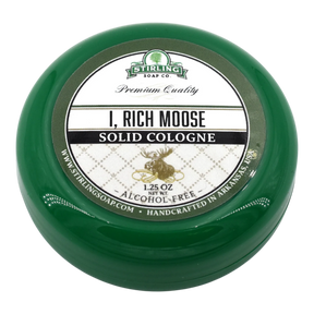Stirling Soap Co. Solid Cologne - I, Rich Moose 