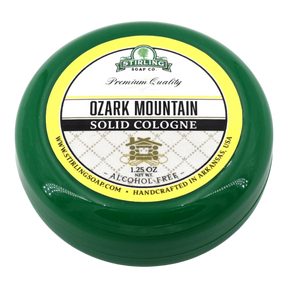 Stirling Soap Co. Ozark Mountain Solid Cologne
