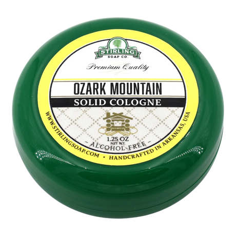 Stirling Soap Co. Ozark Mountain Solid Cologne