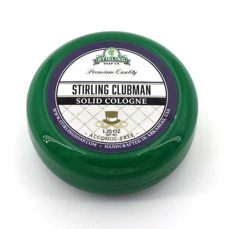 Stirling Soap Co. Solid Cologne - Stirling Clubman 