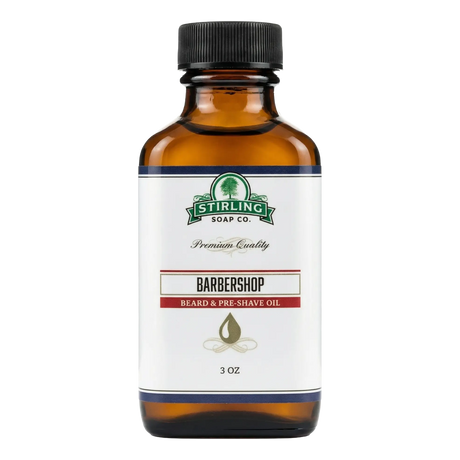 Stirling Soap Co. barber- og skjeggolje 