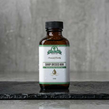 Stirling Soap Co. barber- og skjeggolje 