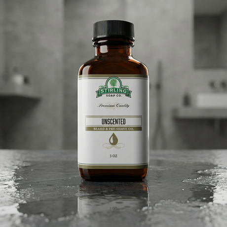 Stirling Soap Co. barber- og skjeggolje 