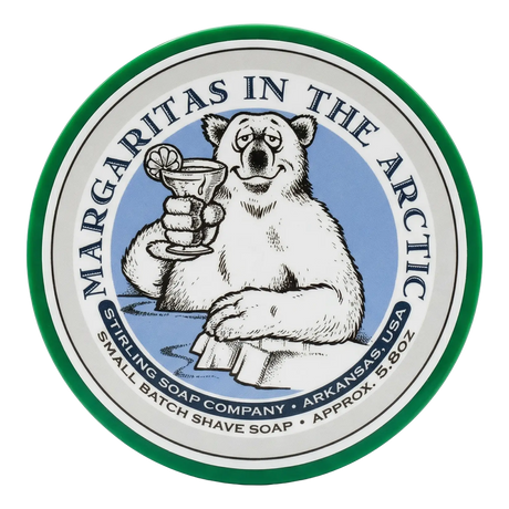 Stirling Soap Co. barbersåpe i skål 