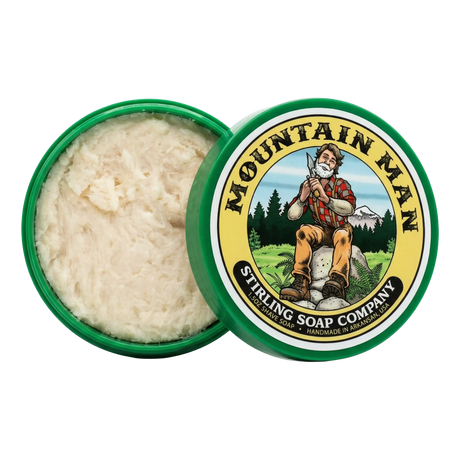 Stirling Soap Co. barbersåpe i skål 