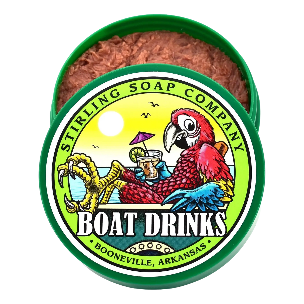 Stirling Soap Co. barbersåpe i skål 